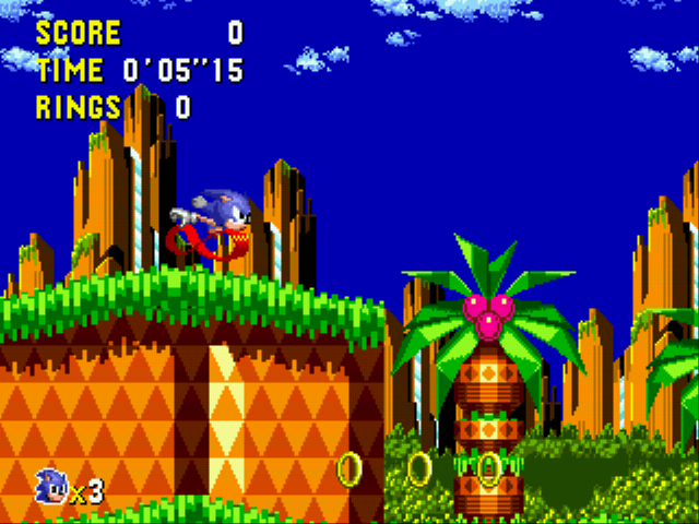 Sonic CD (european version) Screenshot 1